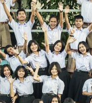 Group of Thai Students cropped